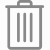 The delete button